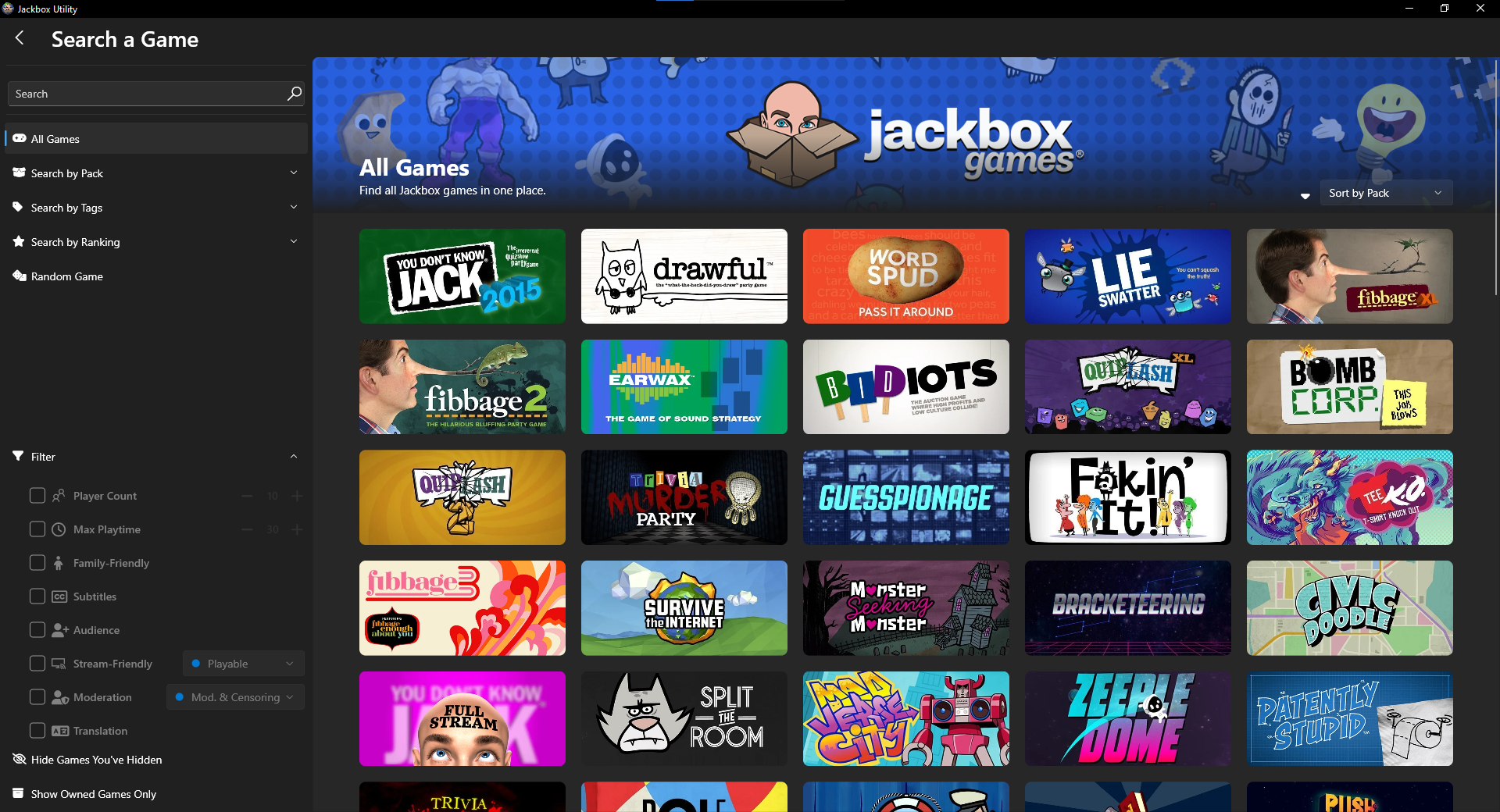 Jackbox Utility
